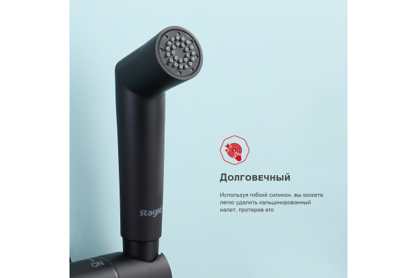 Душ гигиенический встраиваемый с термостатом Raglo R23.56.06