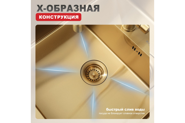Мойка кухонная профессиональная ручная работа Raglo R701.6050.03