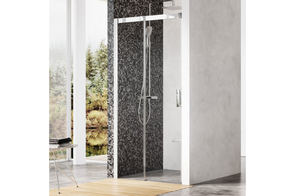 Душевая дверь Ravak MSD2-120 L блестящая+транспарент, Matrix