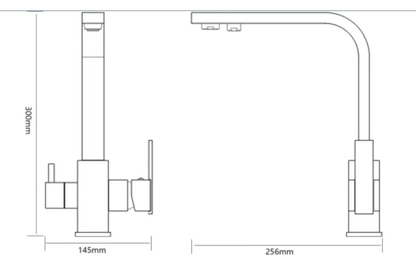 Смеситель Savol для кухонной мойки под фильтр питьевой воды S-L1807
