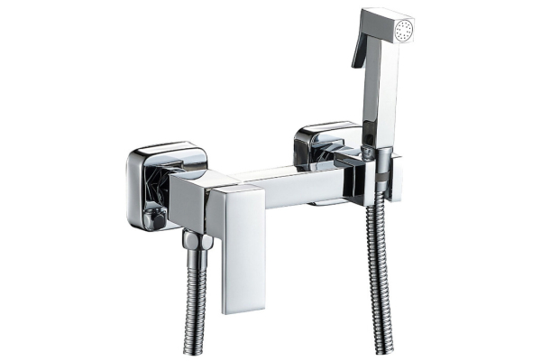 Смеситель с гигиеническим душем Haiba HB5513, хром