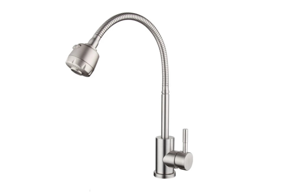 Смеситель Tsarsberg для кухни с гибким изливом тип См-МОЦБА TSB-119-001