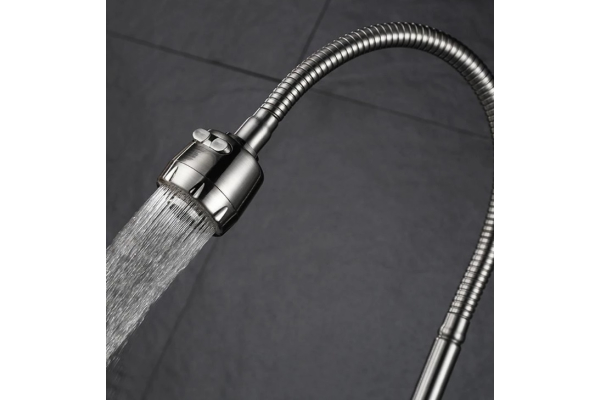 Смеситель Tsarsberg для кухни с гибким изливом тип См-МОЦБА TSB-119-001