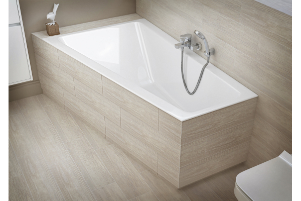 Акриловая ванна Cersanit Crea WP-CREA*160-LNL, 160x100, левая, ультра белый