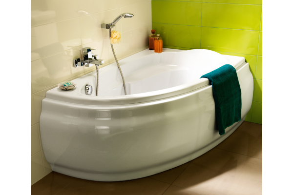 Акриловая ванна Cersanit Joanna 63336, 150х95, левая, белый