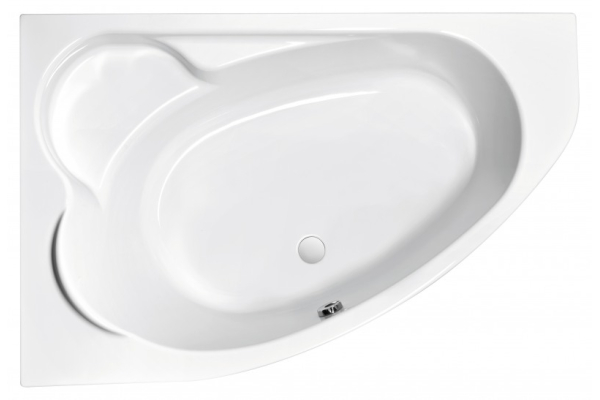 Акриловая ванна Cersanit Kaliope 63342/63443, 170x110, левая, белый