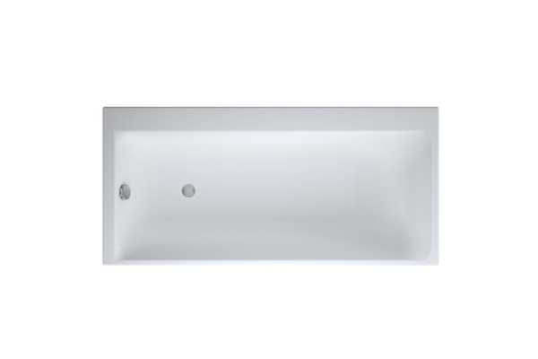 Акриловая ванна Cersanit Smart 63350, 170x80, левая, белый