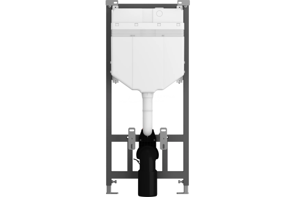 Комплект Vitra Normus L-box: унитаз подвесной безободковый, микролифт, инсталляция с кнопкой хром