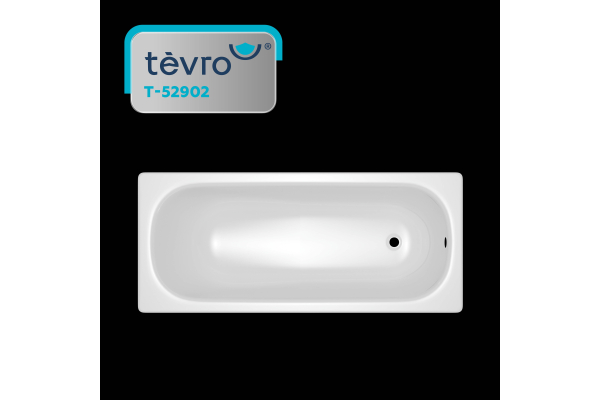 Стальная ванна ВИЗ Tevro T-52902, 150х70 с ножками