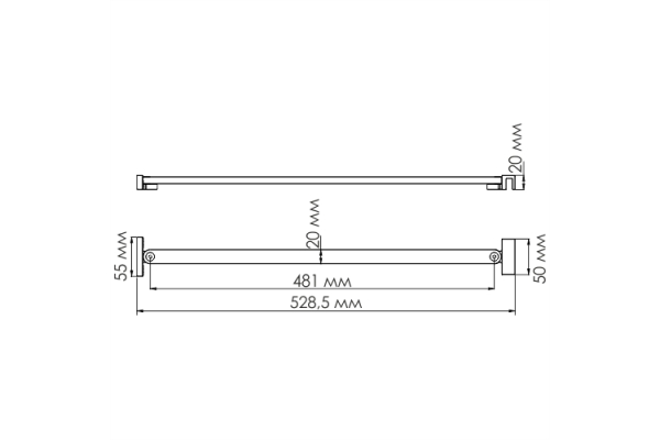 Фиксатор обратной панели WasserKraft D103