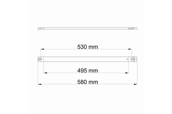 Фиксатор для стеклянной шторки WasserKraft D468