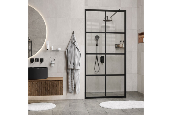 Душевая перегородка WasserKraft Glan 66W40