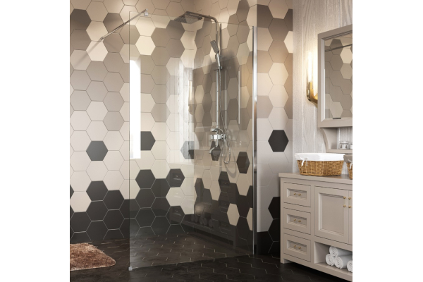 Душевая перегородка WasserKraft Rossel 28W40