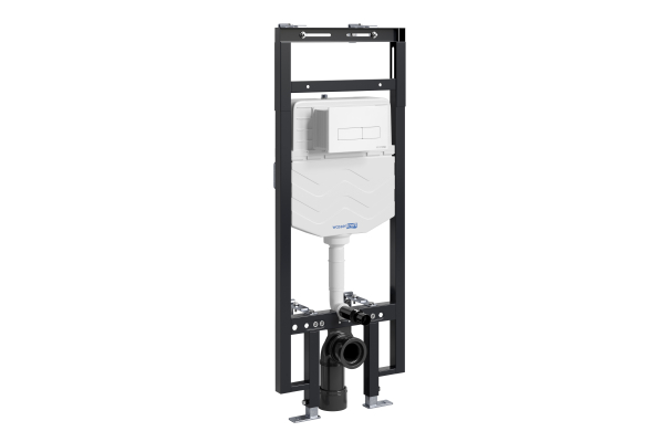 Система инсталляции WasserKraft для унитазов Dinkel 58TLT.010.ME.WM03