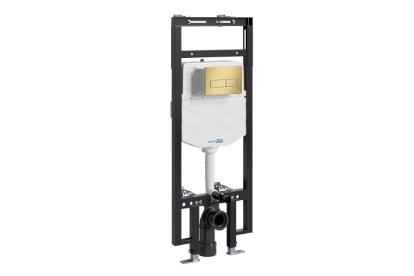 Система инсталляции WasserKraft для унитазов Dinkel 58TLT.010.ME.MG03