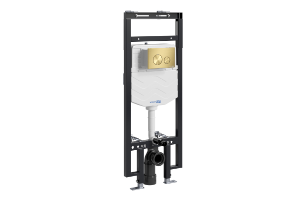 Система инсталляции WasserKraft для унитазов Dinkel 58TLT.010.ME.MG02