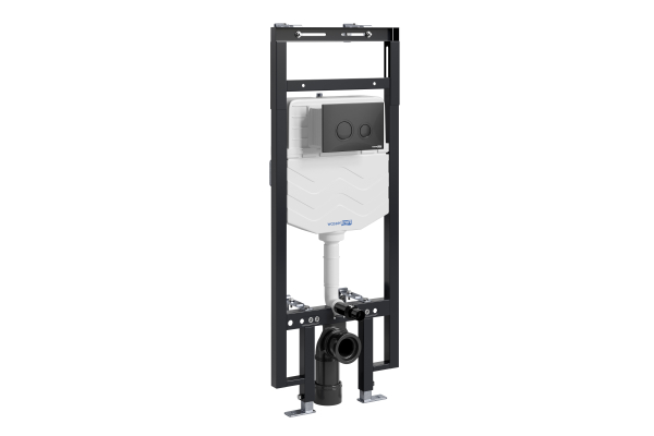 Система инсталляции WasserKraft для унитазов Dinkel 58TLT.010.ME.MB01