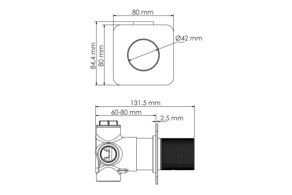 Переключатель WasserKraft на 2 выхода A303