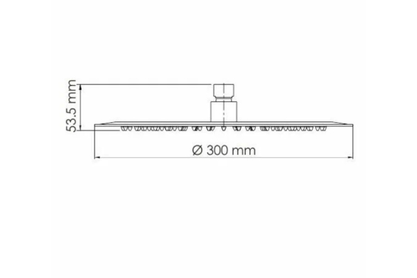 Насадка душевая WasserKraft верхняя A161