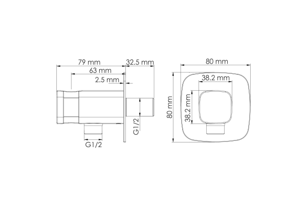 Комплект WasserKraft для ванны с душевой насадкой, лейкой A9551.267.316.146.254.328.156.155