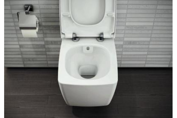 Унитаз подвесной с бидеткой Vitra Metropole 7672B003-1687, безободковый ...
