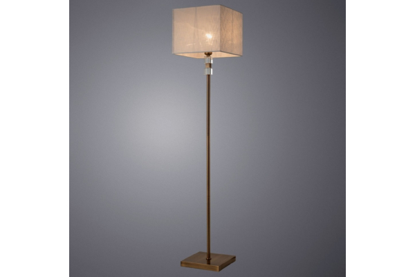 Торшер напольный Arte Lamp North A5896PN-1PB