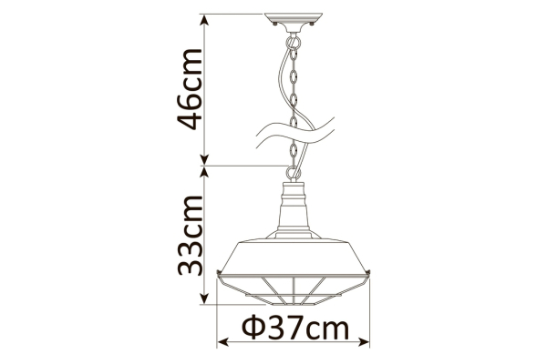 Подвесной светильник Arte Lamp Pandora A9183SP-1BK