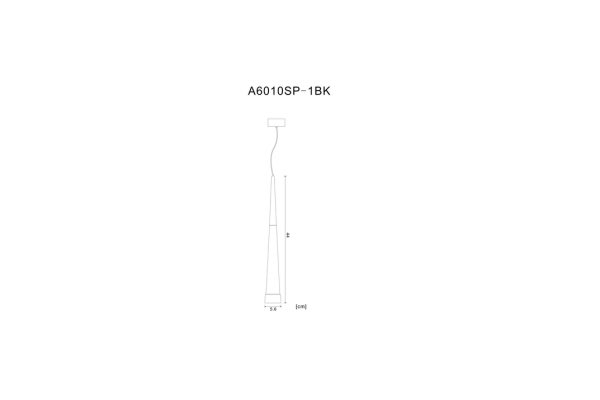 Точечный подвесной светильник Arte Lamp Sabik A6010SP-1BK