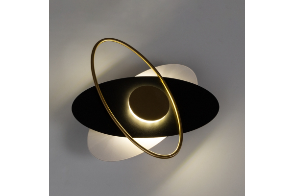 Настенный светильник Arte Lamp Mars A2605AP-7BK