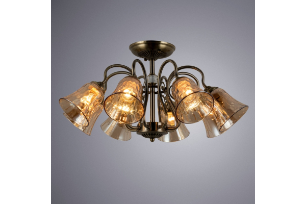Потолочная люстра Arte Lamp Nicole A2702PL-8AB