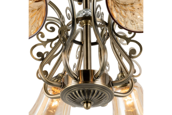 Потолочная люстра Arte Lamp Nicole A2702PL-8AB