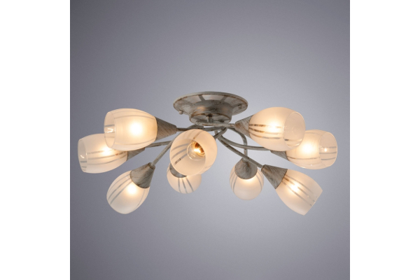 Потолочная люстра Arte Lamp Penny A2701PL-9WG