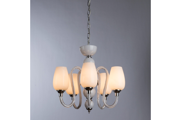 Подвесная люстра Arte Lamp Lavinia A1404LM-5WH