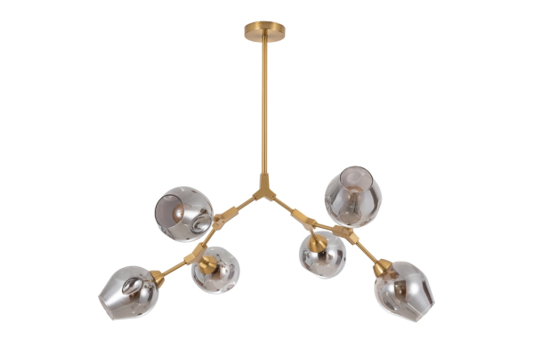 Люстра на штанге Arte Lamp Yuka A4103SP-6PB