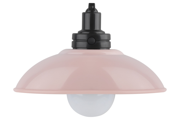 Ночник - светильник светодиодный ЭРА NLED-487-1W-SW-P настенный на батарейках с выключателем розовый