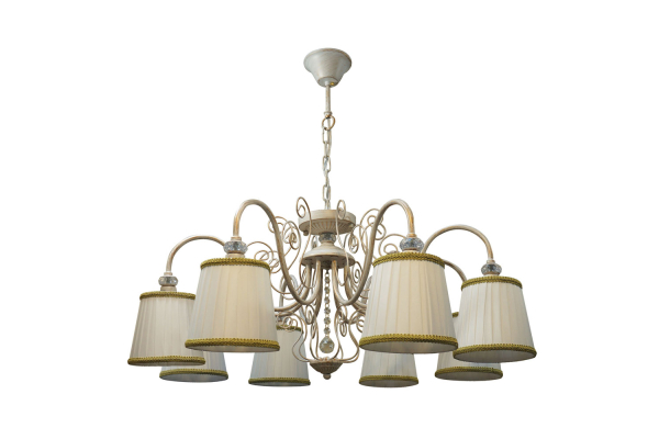 Люстра Lusso wh 312287-8WH, 8xE14/40W (85*85*65)