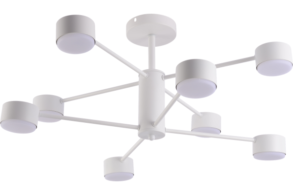 Люстра Schaffner Affari 4050-8, цвет белый, 8xGX53/12Вт