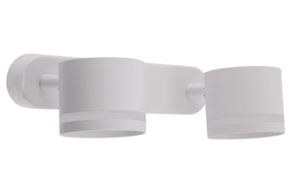 Бра Schaffner Argento 4505-2В, цвет белый, 2xGX53/15Вт