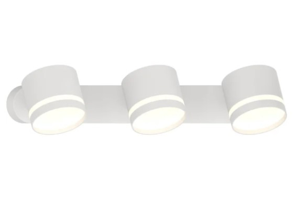 Бра Schaffner Argento 4505-3В, цвет белый, 3xGX53/15Вт