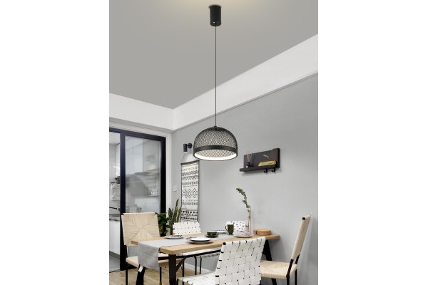 Люстра Schaffner Aria 3585-250 BK, LED 28W IR