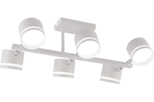 Люстра Schaffner Armi 4485-6, цвет белый/хром, 6хGX53/15Вт