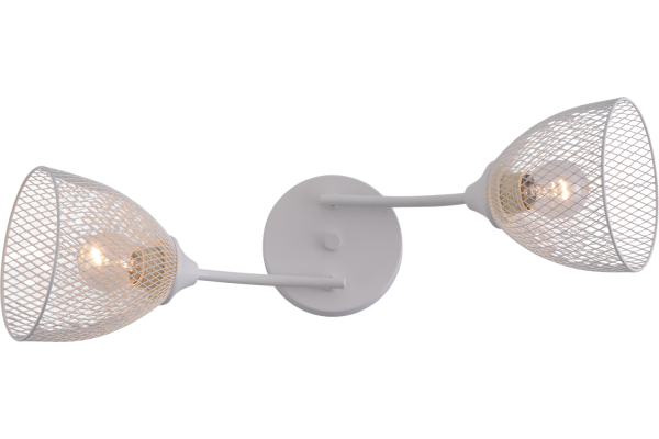 Люстра Schaffner Arriba 4430-2, цвет белый, 2xE27/60Вт