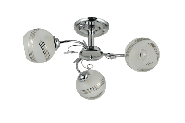 Люстра Schaffner Betti 4620-3, цвет хром, 3xE27/40Вт