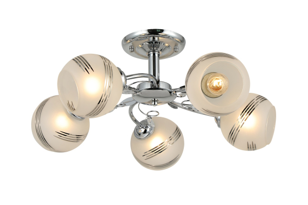 Люстра Schaffner Betti 4620-5, цвет хром, 5xE27/40Вт