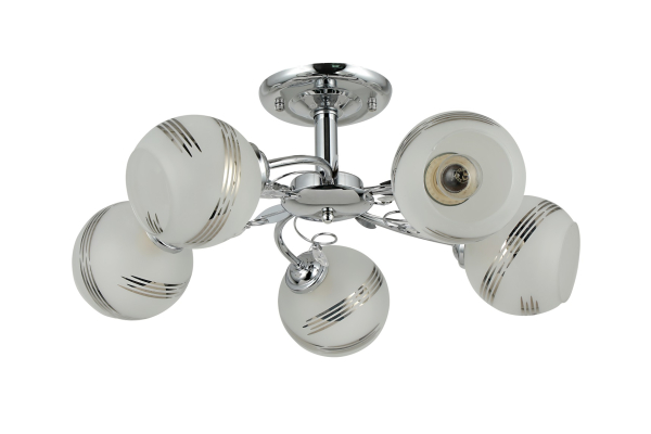 Люстра Schaffner Betti 4620-5, цвет хром, 5xE27/40Вт