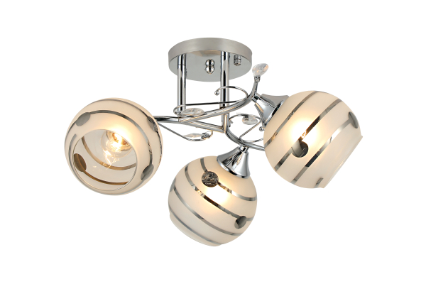 Люстра Schaffner Bina 4625-5, цвет хром, 5xE27/40Вт