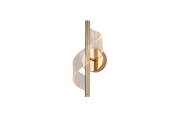 Бра Schaffner Cane 3760-1В, цвет золото, LED 8Вт