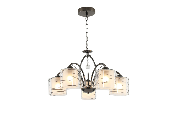 Люстра Schaffner Costoso 4325-5 PB, 5xE27/40Вт
