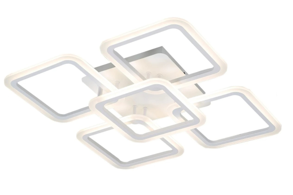 Люстра Schaffner Estate 4035-4+1, LED 130Вт, пульт ИК