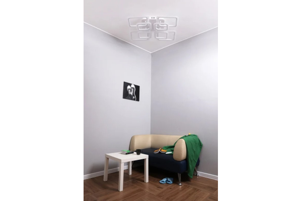 Люстра Schaffner Estero 39205-4+4, LED 168Вт, пульт ИК